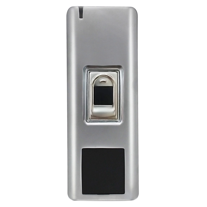 Abridor de porta eletrônico biométrico com cartões-chave inteligentes WG26 para controle de acesso por impressão digital