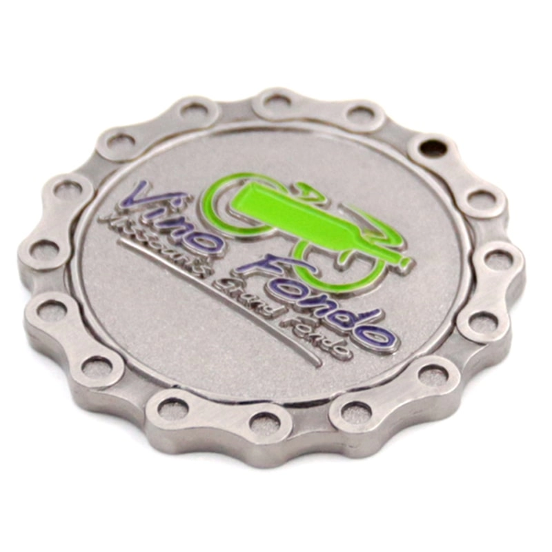 Medalhas personalizadas de equitação em liga de zinco do fabricante