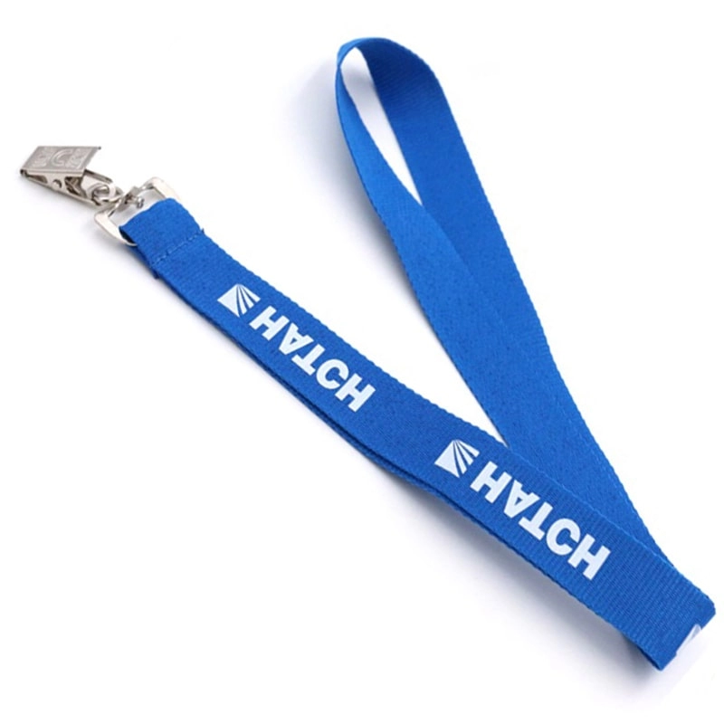 Fabricante de cordão de náilon com logotipo personalizado azul