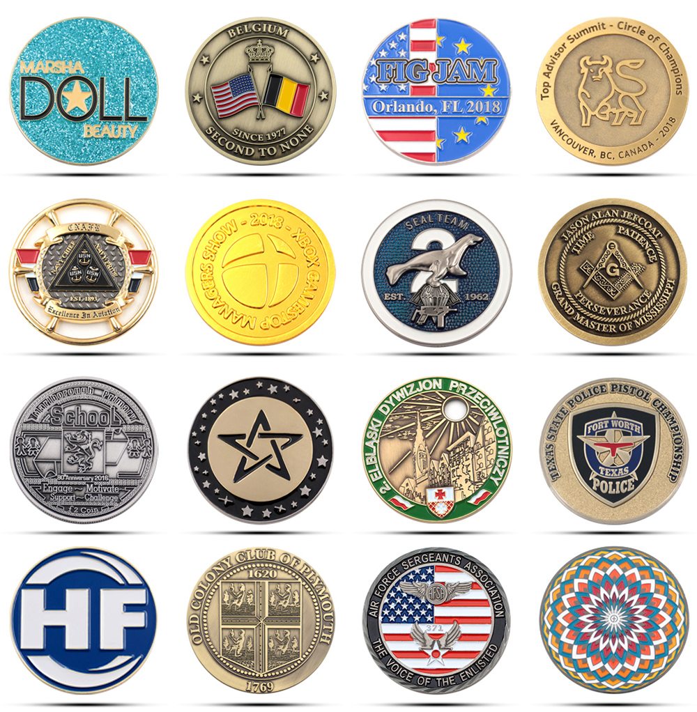 moedas comemorativas personalizadas