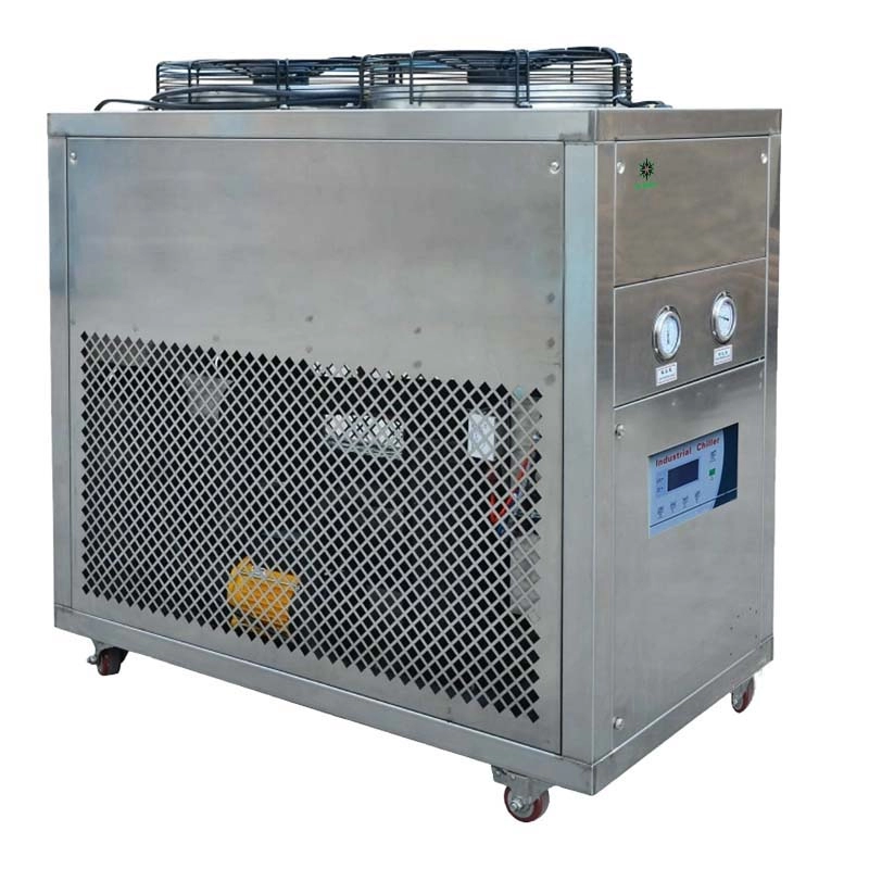 Refrigerador de água resfriado a ar de aço inoxidável 5HP