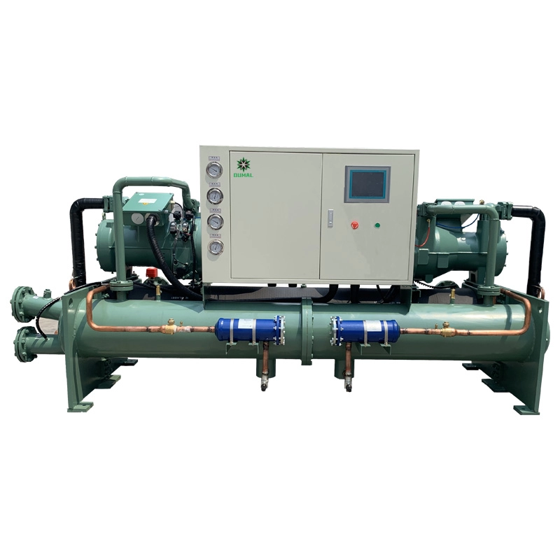 Sistema de resfriamento central refrigerado a água de 100 HP