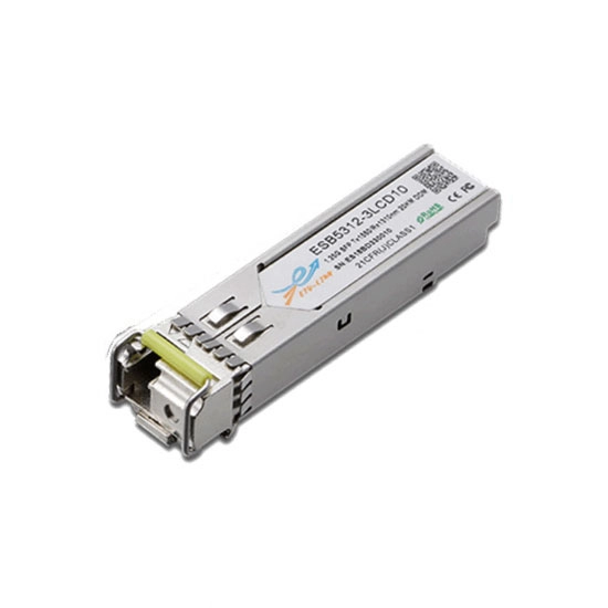 transceptor ótico de 1.25G BiDi SFP TX1550/RX1310nm 10KM LC