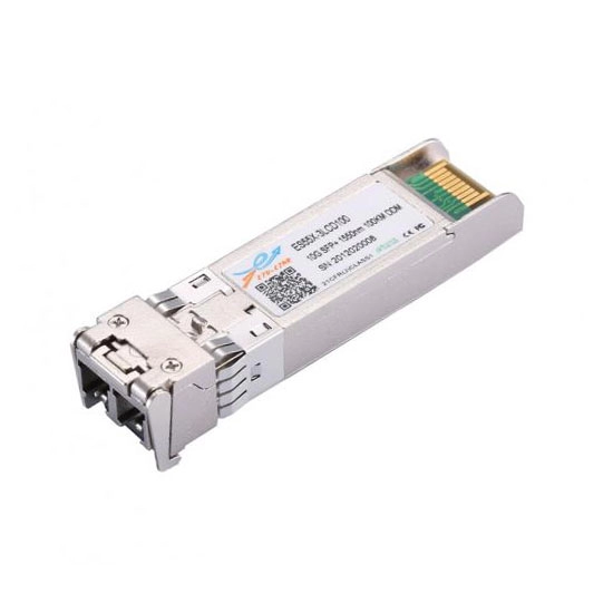 Transceptor óptico de 10G SFP+ ZR 1550nm 100KM LC